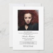 Modernes, feines, transparentes Foto Grad 2 Ankündigung (Rückseite)