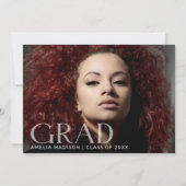 Modernes, feines, transparentes Foto Grad 2 Ankündigung (Vorderseite)