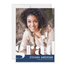 Modernes, feines Typografie Blue Foto Abschluss