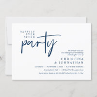 Modernes Fest nach dem Party Hochzeitsessen