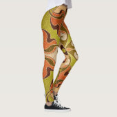 Modernes, festes Glasfenster Leggings (Rechts)