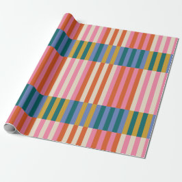 Modernes festes Kariertes Wrapping Paper Geschenkpapier