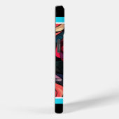 Modernes, festgehaltenes Rose iPhone 15 Fall Case-Mate iPhone Hülle (Rückseite / Rechts)