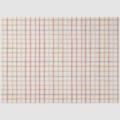 Modernes festliches, farbiges Gitter Seidenpapier (Vorderseite)