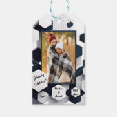 Modernes festliches Personalisiert Geschenkanhänger (Vorderseite)