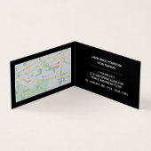 Modernes Fett, Art Supplies Store, detailliert Visitenkarten (Innenseite)