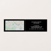 Modernes Fett, Art Supplies Store, detailliert Visitenkarten (Innenseite Aufgefaltet)