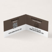 Modernes Fett, Herausgeber, Schriftsteller Buchsig Visitenkarten (Innenseite)