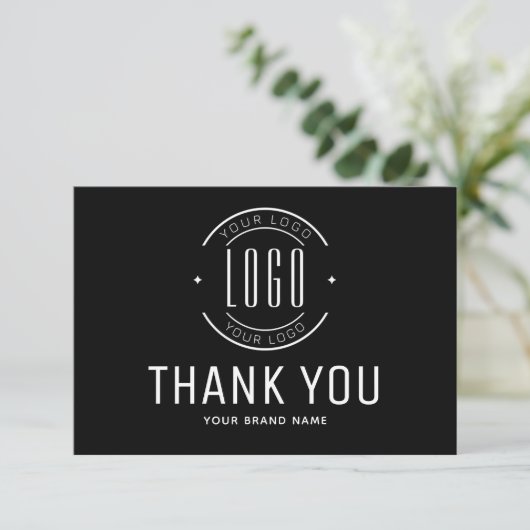 Modernes Firmenlogo für Kerzenlicht dank Karte (Stehend Vorderseite)