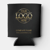 Modernes Firmenlogo für Schwarze Unternehmen Dosenkühler (Vorderseite)