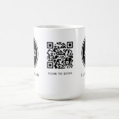 Modernes Firmenlogo Kaffeetasse (Mittel)