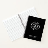 Modernes Firmenlogo Werbegeschenk Notizblock (Innenseite)