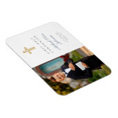 Modernes First Heilige Kommunion Boy Picture Foto Magnet (Rechte Seite)