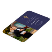 Modernes First Heilige Kommunion Boy Picture Foto Magnet (Linke Seite)