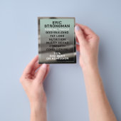 Modernes Fitnessstudio im feinen Stil inspiriert Flyer (Gruppe)