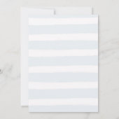 Modernes Flamingo | Einladung von Baby Sprinkle (Rückseite)