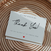 Modernes Flat Business dank Karte