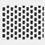 Modernes Fleece Blanket (Vorderseite (Horizontal))