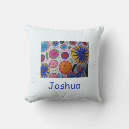 Modernes, florales Personalisiert Kissen