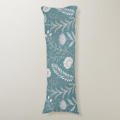 Modernes, florales Polyester Seitenschläferkissen (Vorderseite Vertikal)