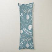 Modernes, florales Polyester Seitenschläferkissen (Rückseite (Vertikal))