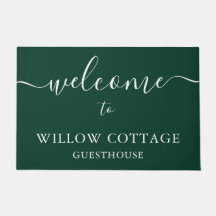 Modernes Forest Green Guesthouse Willkommen