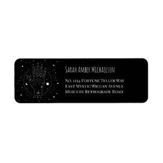 Modernes Fortune Teller Palmistry Mystic Party