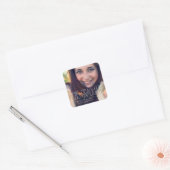 Modernes Foto 2015 Abschluss Sticker (Umschlag)