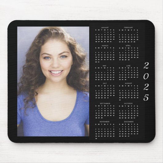 Modernes Foto 2025 - Kalender Mousepad (Vorne)