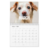 Modernes Foto 2026 Kalender (Mär 2027)