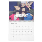 Modernes Foto 2026 Kalender (Feb 2027)