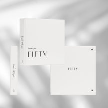 Modernes Foto Album | Geburtstagsgeschenk | Grauwe