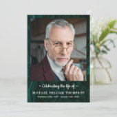 Modernes Foto aus grünem Marmor Programm (Stehend Vorderseite)