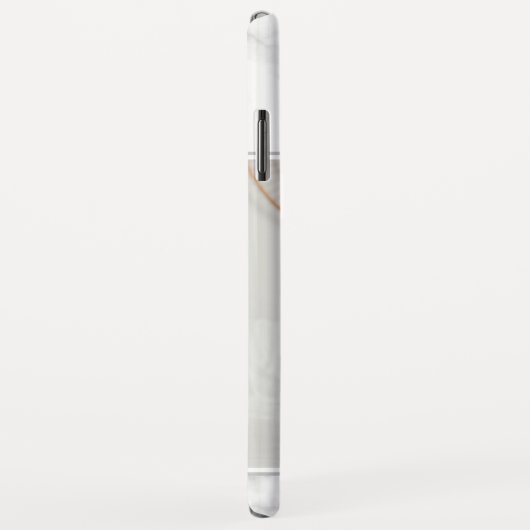 Modernes Foto aus Marmor Case-Mate iPhone Hülle (Hinten/Rechts)