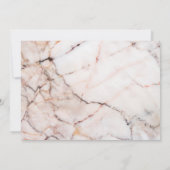 Modernes Foto aus Marmor rettet die Daten (Rückseite)