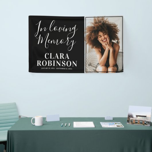 Modernes Foto-Banner Banner (Messeveranstaltung)