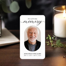 Modernes Foto-Beerdigungsgebet