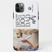 Modernes Foto Best Dog Vater Case-Mate iPhone Hülle (Rückseite)
