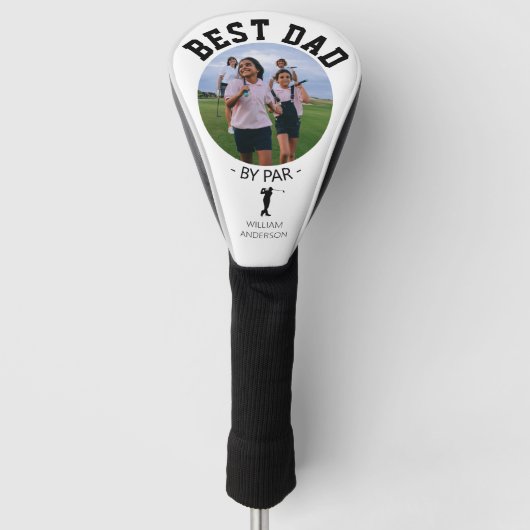 Modernes Foto Best Vater Par Golf Head Cover Golf Headcover (Vorderseite)