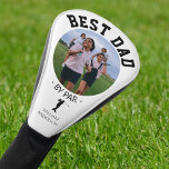 Modernes Foto Best Vater Par Golf Head Cover Golf Headcover<br><div class="desc">Ein tolles Geschenk für Väter, Geburtstage, Weihnachtsgeschenke und besondere Tage, personalisiert nur für ihn! Diese modernen besten Vater-by-Par-Golf-Klub-Decken, mit einem Rundfoto mit einer modernen Grußvorlage, die leicht angepasst werden können. Alle Stile, Größen und Farben des Schriftartes können leicht verändert werden, indem Sie nach der Personalisierung auf den entsprechenden Link klicken....</div>