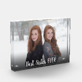 Modernes Foto Beste Schwester je gehört (Links)