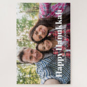 Modernes Foto Bild Sondertext Hanukkah Puzzle (Vertikal)