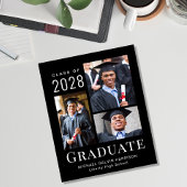 Modernes Foto Budget Schwarzer Abschluss Ankündigu