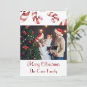 Modernes Foto Candy Cana Weihnachten (Stehend Vorderseite)