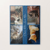 Modernes Foto Collage benutzerdefinierter Skriptna Puzzle (Vertikal)