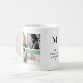 Modernes Foto Collage bewahren Instagramm Kaffeetasse (Vorderseite Links)