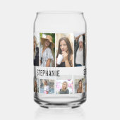 Modernes Foto | Collage Drinks Dosenglas (Vorderseite)