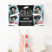 Modernes Foto Collage Graduate Banner (Insitu)