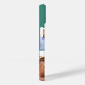 Modernes Foto Collage hellgrün erste Monogramm Case-Mate iPhone Hülle (Rückseite / Rechts)