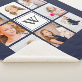 Modernes Foto-Collage und Anfangsbuchstaben der 8- Sherpadecke (3/4)